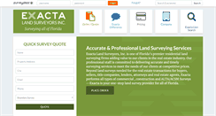 Desktop Screenshot of exactaland.com